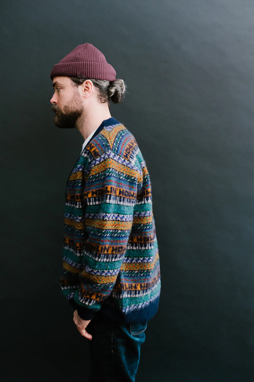 Piano World Cardigan - Orange Dreams - Image 16