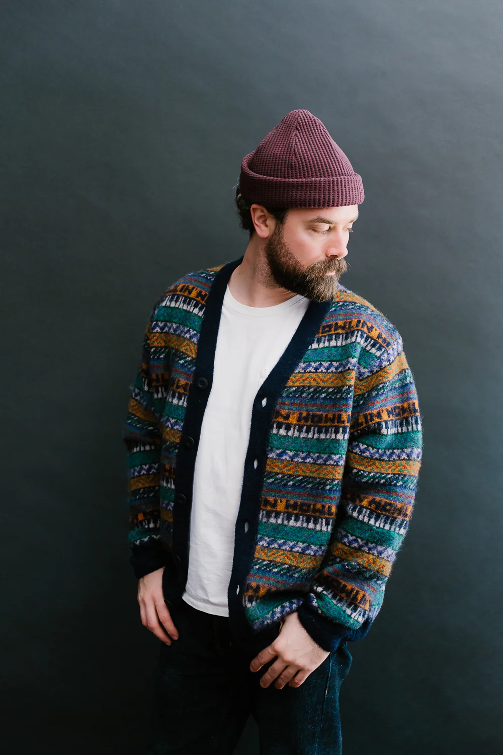 Piano World Cardigan - Orange Dreams - Image 17