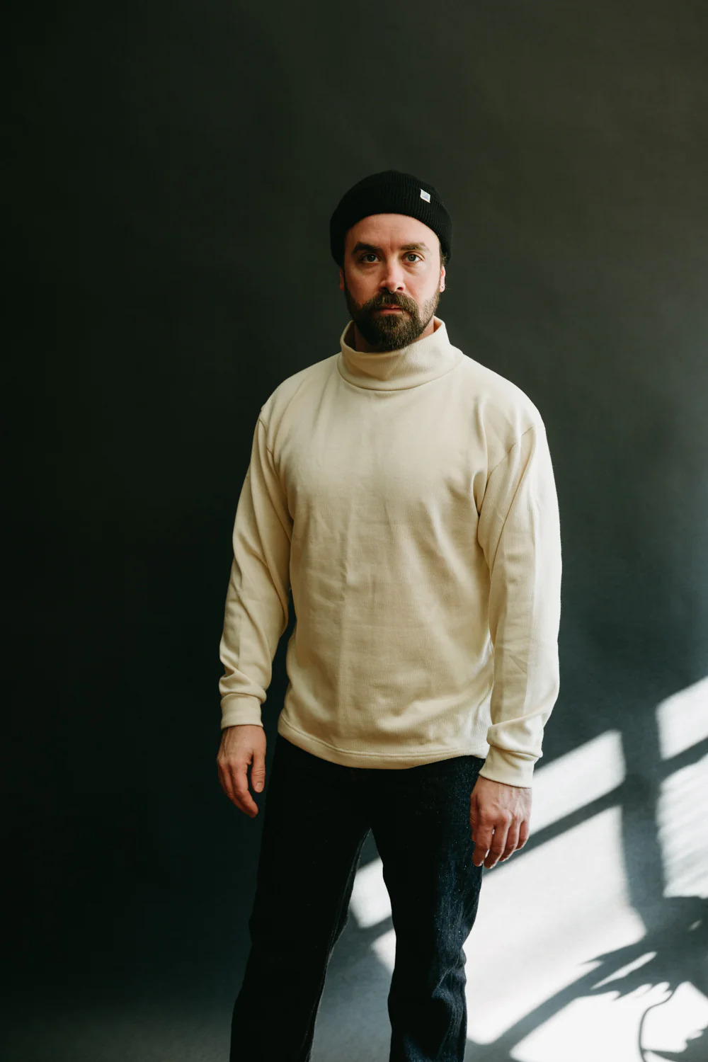 Pima Highneck Sweater - 04 Kinari - Image 10