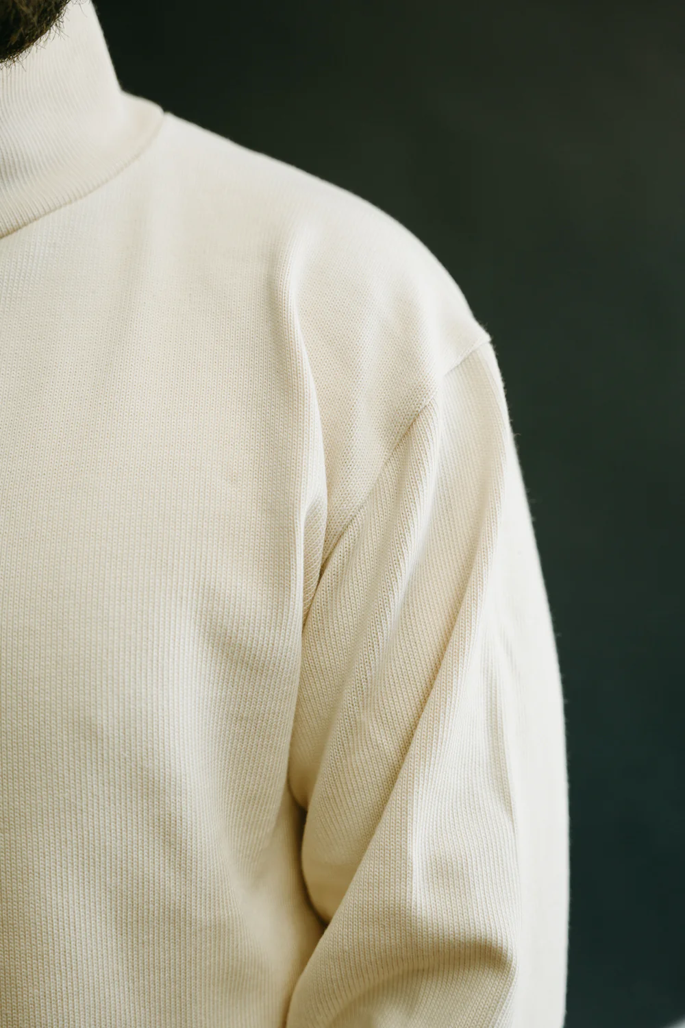 Pima Highneck Sweater - 04 Kinari - Image 14