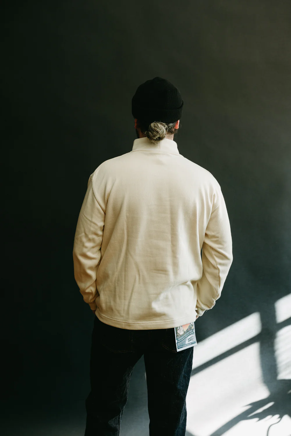 Pima Highneck Sweater - 04 Kinari - Image 8