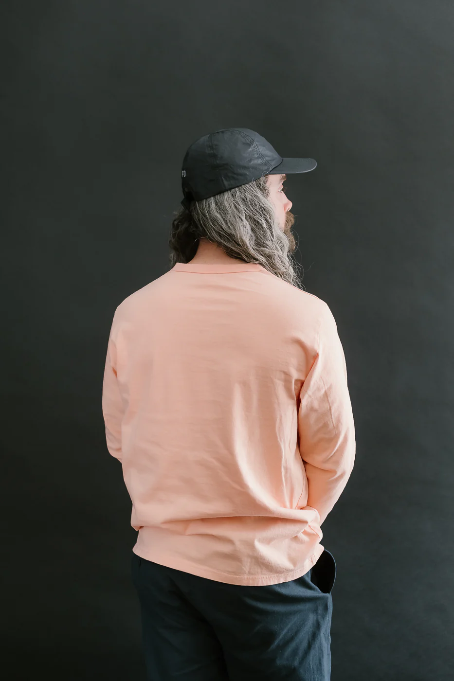 Pocket LS T-Shirt - 315 Flamingo - Image 12