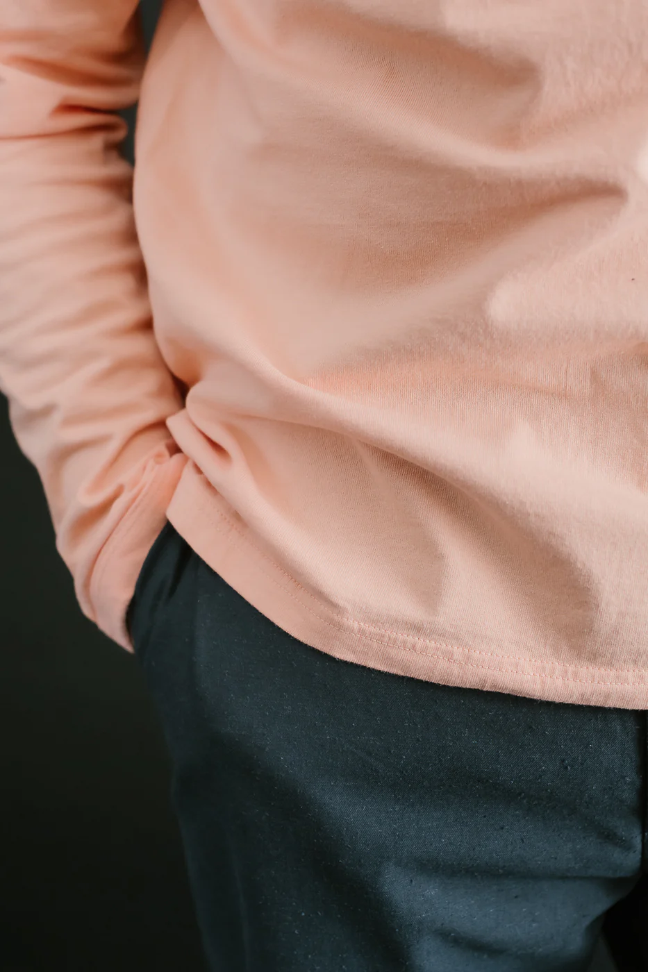 Pocket LS T-Shirt - 315 Flamingo - Image 20