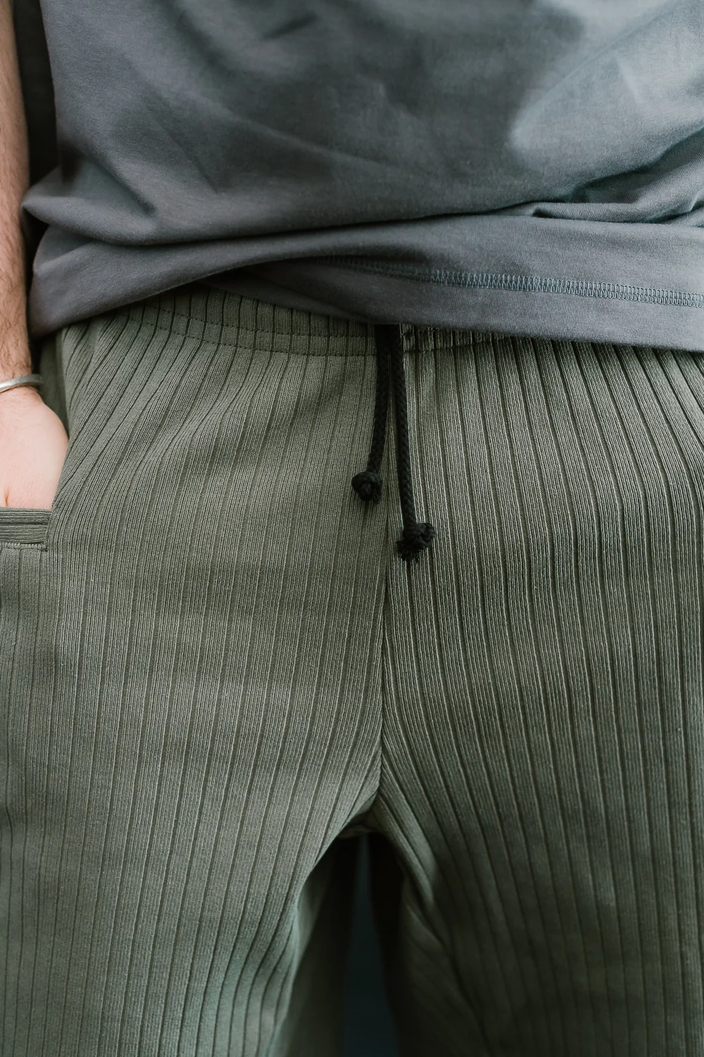 Rib Shorts - 140 Dark Clover - Image 17
