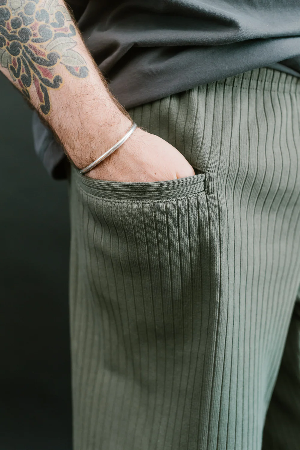 Rib Shorts - 140 Dark Clover - Image 18