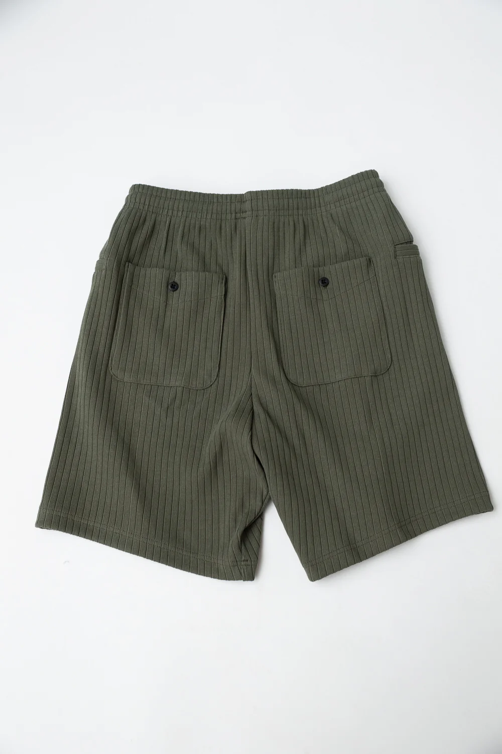 Rib Shorts - 140 Dark Clover - Image 5