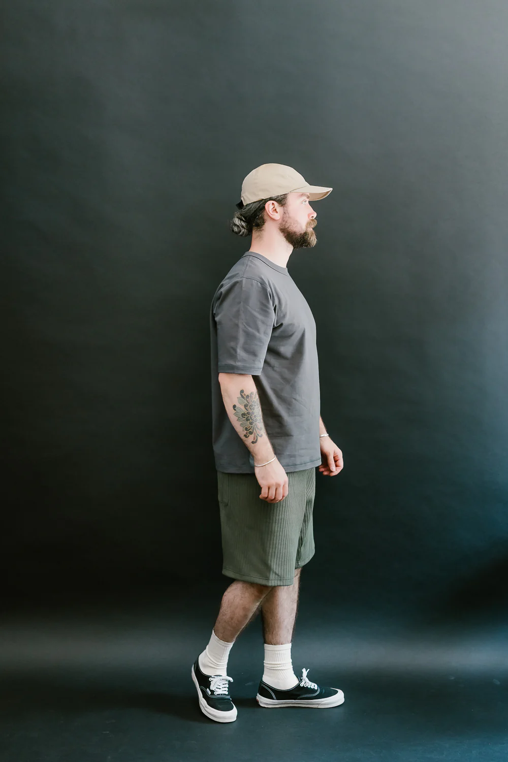 Rib Shorts - 140 Dark Clover - Image 8