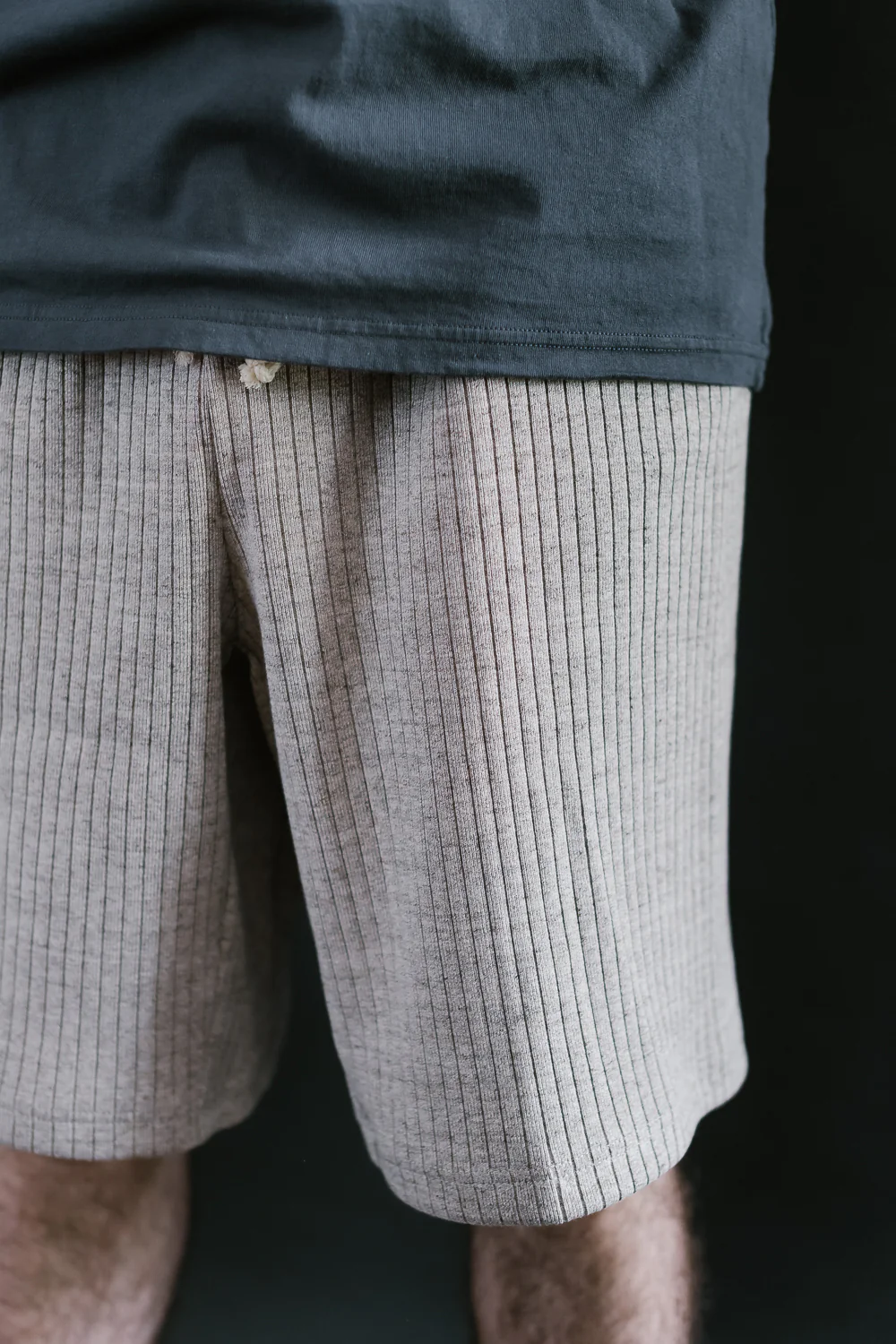 Rib Shorts - 44 Oatmeal - Image 17