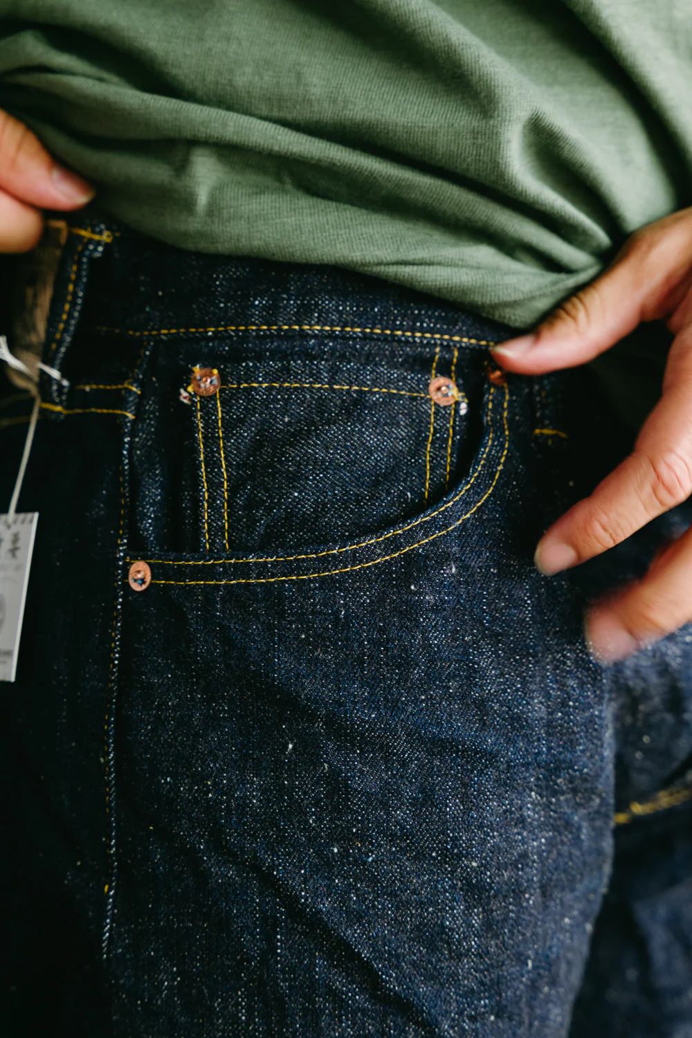 S5000VX17oz-22TR - 17oz "Year of the Tiger" Selvedge Jeans - Middle Straight O/W - Image 13