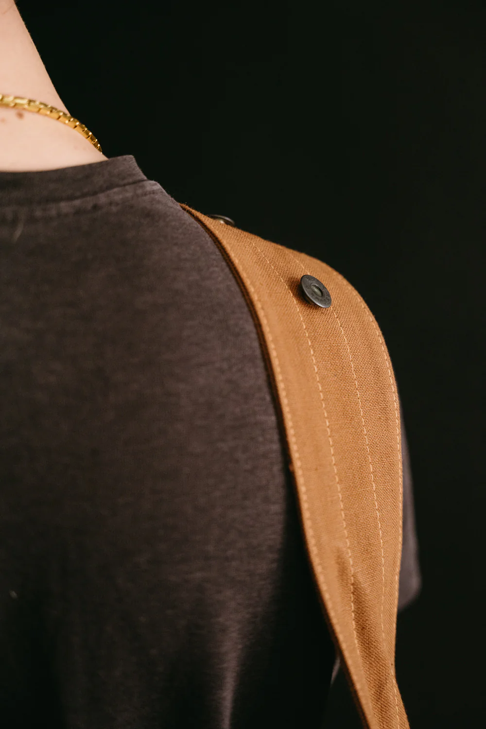 SCDB22-DC - Duck Canvas Messenger Bag - Brown - Image 9