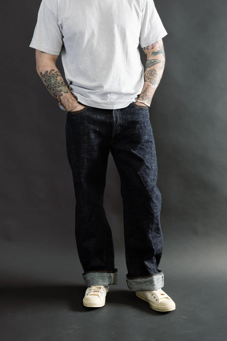 SD-1002W - "GL3" Selvedge Jeans - Loose Straight - Image 11