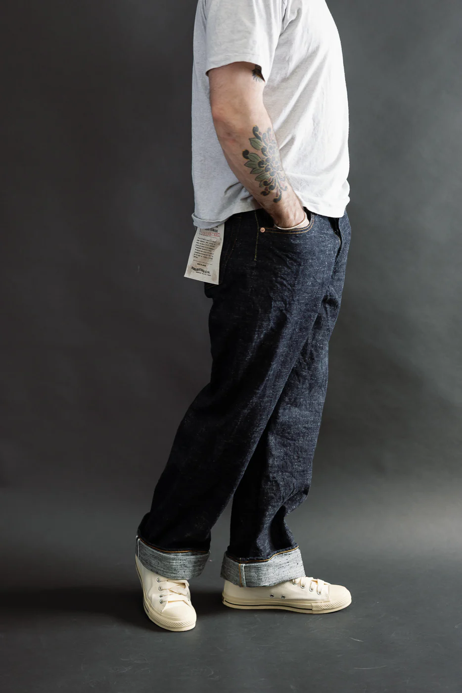SD-1002W - "GL3" Selvedge Jeans - Loose Straight - Image 12