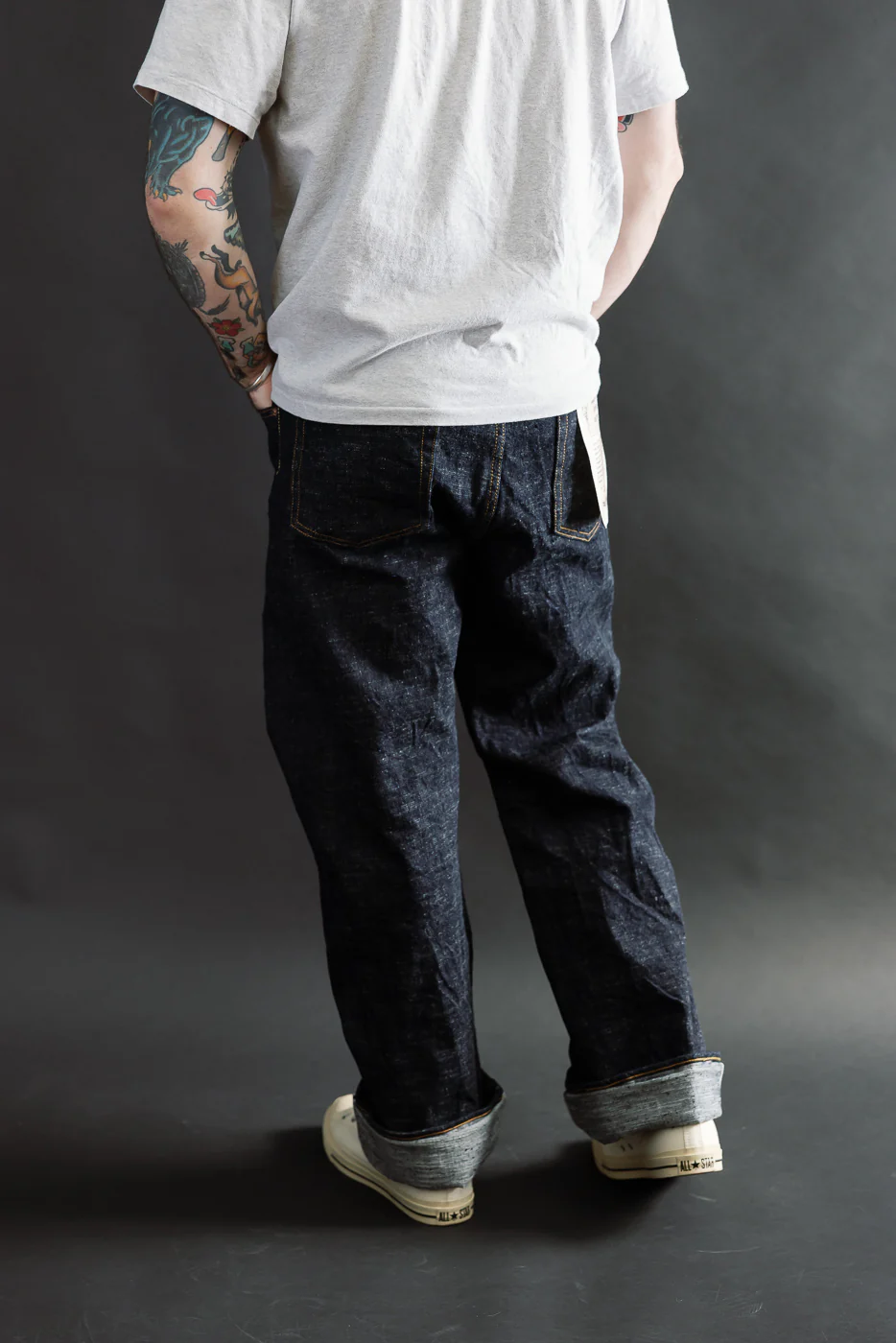 SD-1002W - "GL3" Selvedge Jeans - Loose Straight - Image 14