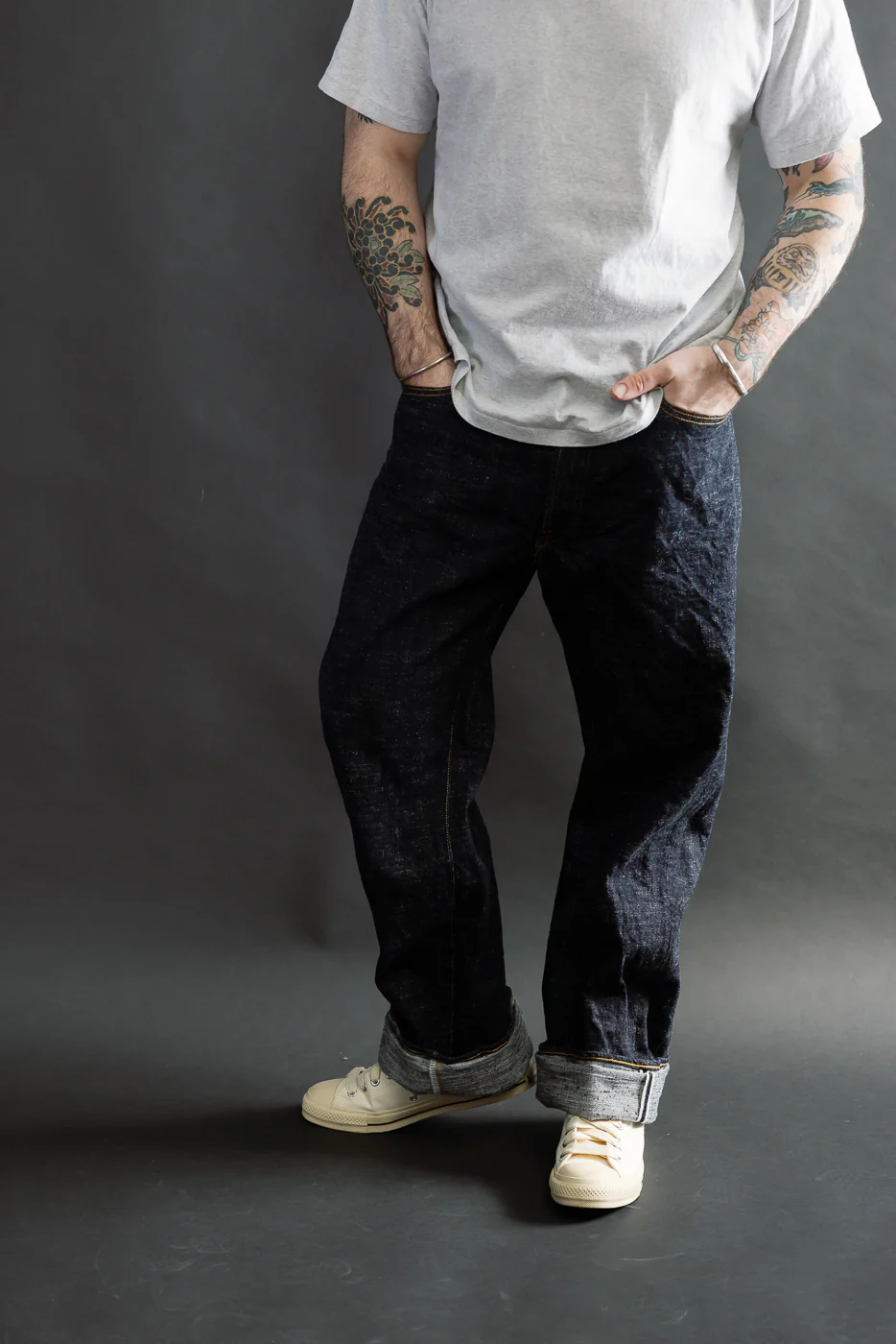 SD-1002W - "GL3" Selvedge Jeans - Loose Straight - Image 16