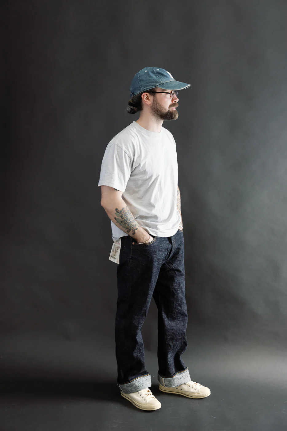SD-1002W - "GL3" Selvedge Jeans - Loose Straight - Image 9