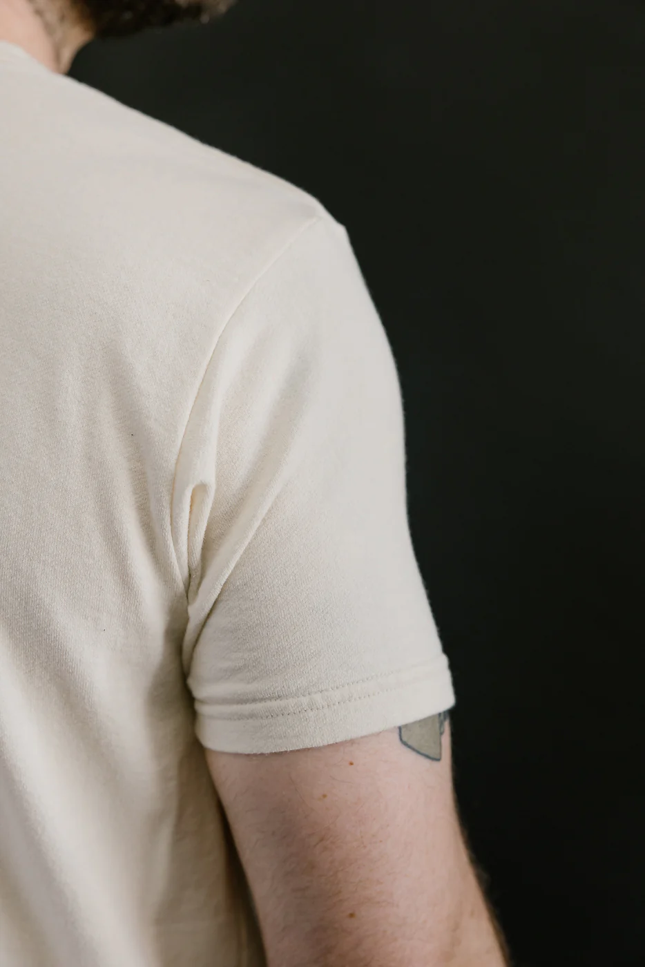 SJST25-105 - "Daikoku-Ebisu" Inlay Loopwheel T-Shirt - Ivory - Image 18