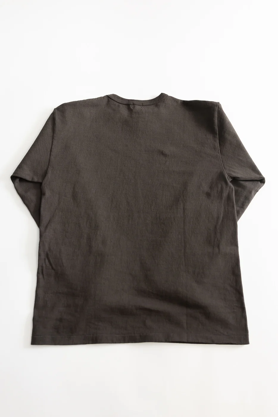 9.5oz "Stand Wheel" Heavyweight Tee Long Sleeve - Sumikuro - Image 4