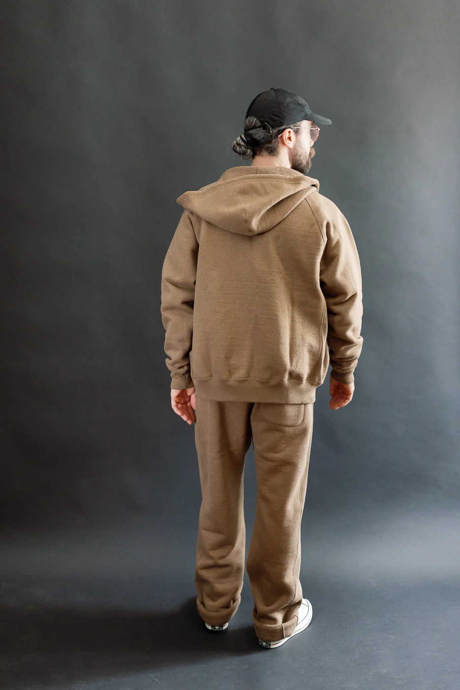 Sweatpant - Iron Mordant Double Heavyweight French Terry Foxfibre® - Coyote 80 - Image 9