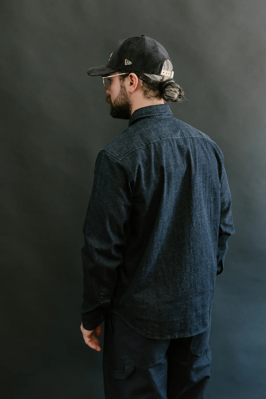 The Alamo Shirt Chambray - Indigo - Image 12