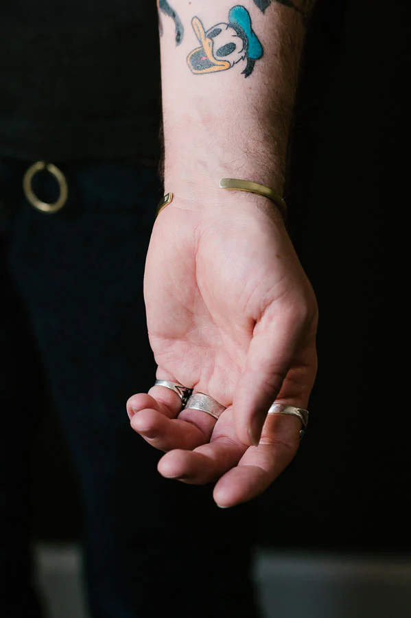 The Champion Cuff - Brushed - Brass - Image 6