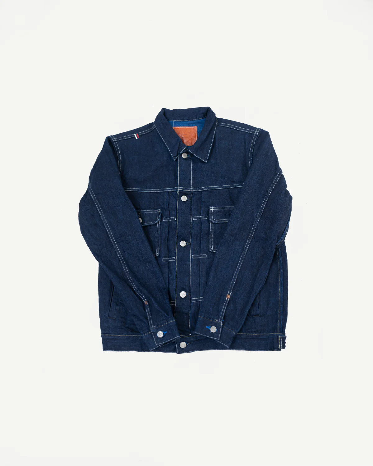 TNK402TB - 16.5oz "YURAI" Selvedge Natural Indigo x Cobalt - Type II Jacket