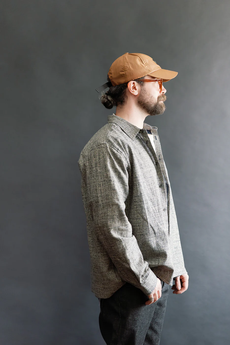 True Shirt - Kimono Scramble - Indigo - Image 10