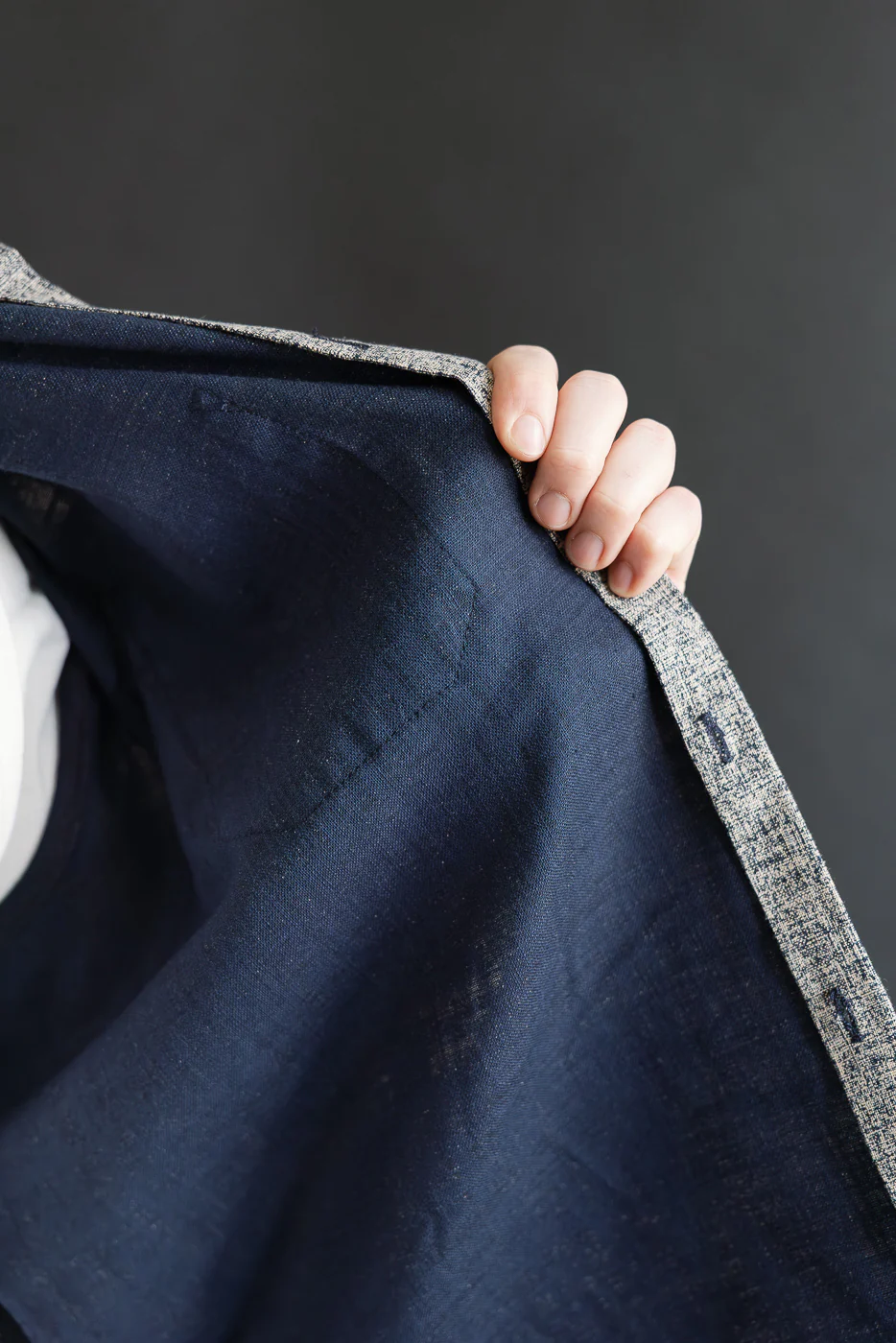 True Shirt - Kimono Scramble - Indigo - Image 16