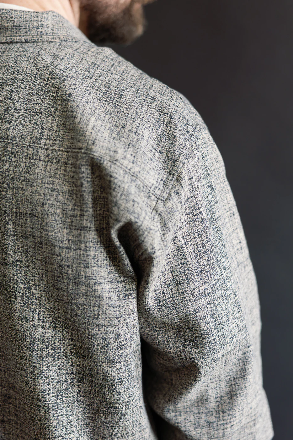True Shirt - Kimono Scramble - Indigo - Image 17