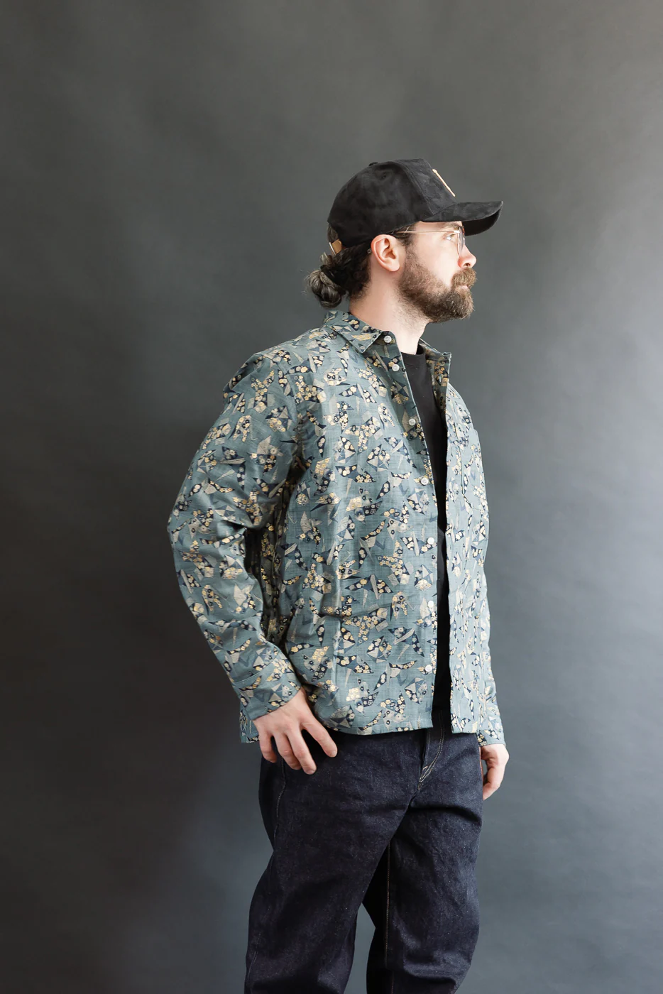 True Shirt - Oragami Poplin - Blue - Image 11