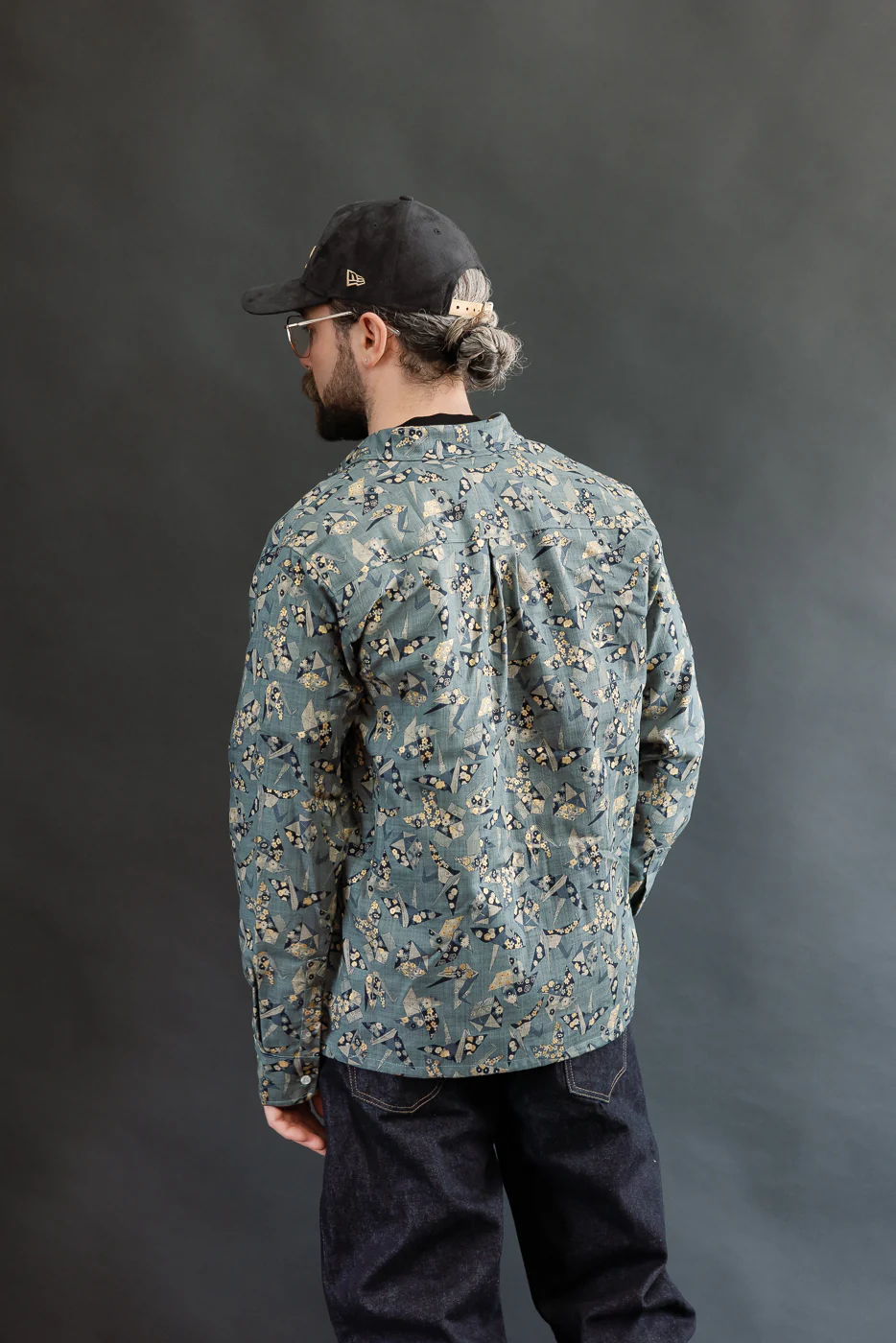 True Shirt - Oragami Poplin - Blue - Image 13