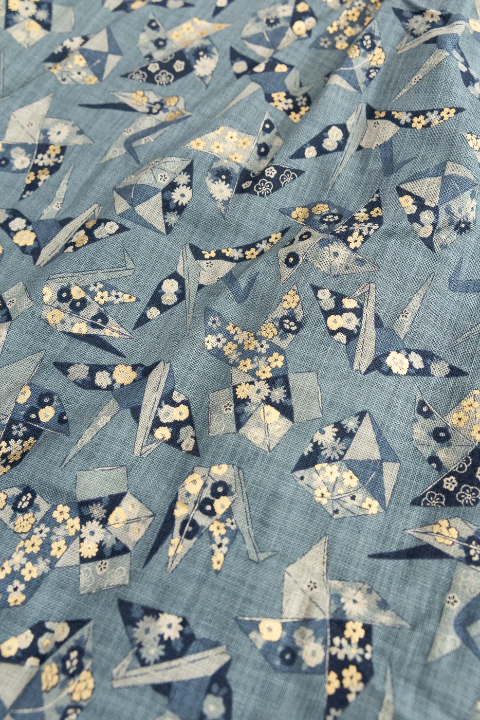 True Shirt - Oragami Poplin - Blue - Image 6
