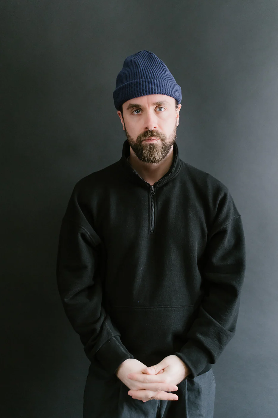 JM6605 - Waffle Knit Cap - 345 Blue Depths - Image 3